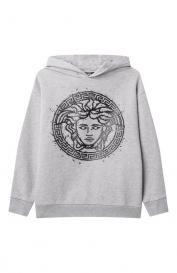 Хлопковое худи Versace