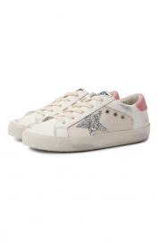 Кожаные кеды Super-Star GOLDEN GOOSE DELUXE BRAND