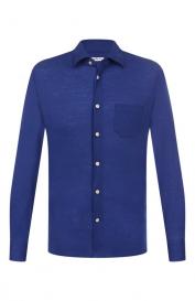 Рубашка из лиоцелла и хлопка KITON