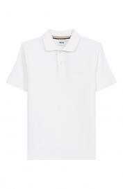 Хлопковое поло BOSS