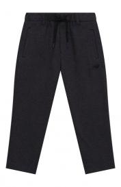 Брюки из вискозы и хлопка Emporio Armani