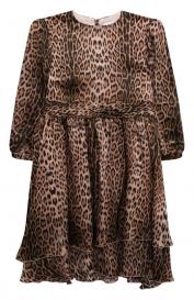 Шелковое платье Roberto Cavalli