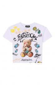 Хлопковая футболка BARROW