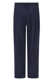 Брюки из хлопка и шелка MVST