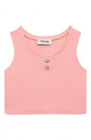 Хлопковый топ Dondup Kids