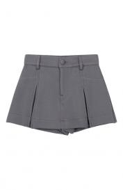 Хлопковая юбка-шорты MSGM Kids