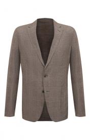 Пиджак из шерсти и льна Zegna