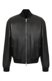 Кожаный бомбер Burberry