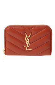 Кожаное портмоне Cassandre Saint Laurent