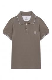 Хлопковое поло Brunello Cucinelli