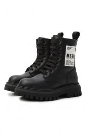 Кожаные ботинки MSGM Kids