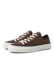 Комбинированные кеды Brunello Cucinelli
