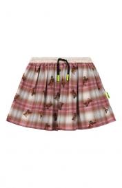 Юбка из хлопка и вискозы BARROW