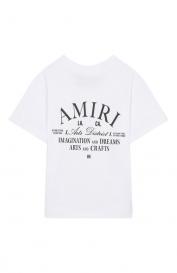 Хлопковая футболка Amiri