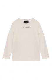 Хлопковый лонгслив Emporio Armani