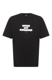 Хлопковая футболка Comme des Fuckdown