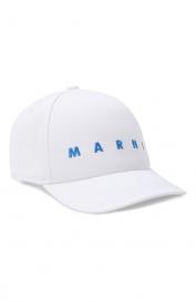 Хлопковая бейсболка Marni
