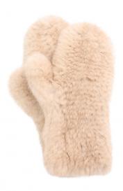 Меховые варежки из норки VICTORIA KUSENKOVA