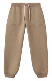 Джоггеры из шерсти и кашемира Brunello Cucinelli