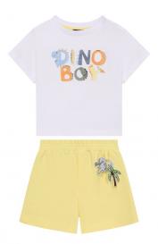 Комплект из футболки и шорты Monnalisa