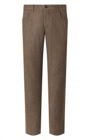 Брюки из хлопка и шерсти Canali