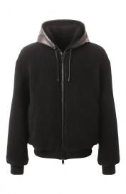 Бомбер из кашемира и шелка MVST