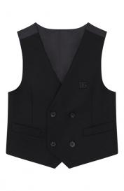 Жилет из шерсти и вискозы Dolce&Gabbana