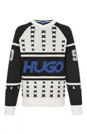 Пуловер HUGO Blue