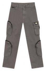 Хлопковые брюки Dolce&Gabbana