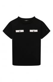 Хлопковая футболка Balmain