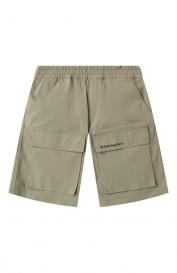 Хлопковые шорты-карго Givenchy