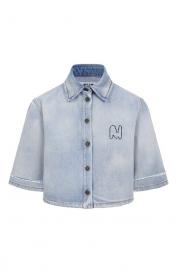 Джинсовая рубашка MSGM