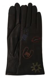 Кожаные перчатки Agnelle
