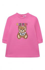 Хлопковое платье Moschino