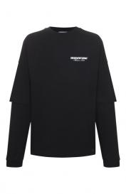 Хлопковый лонгслив Diego Venturino