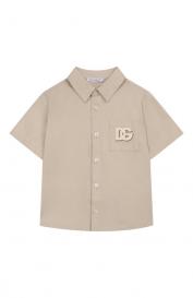 Хлопковая рубашка Dolce&Gabbana