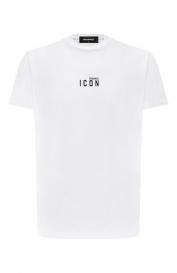 Хлопковая футболка DSquared2