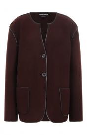 Жакет из шерсти и кашемира Giorgio Armani