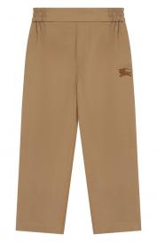 Брюки из лиоцелла и хлопка Burberry