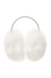 Меховые наушники из лисы Yves Salomon