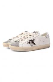 Кожаные кеды Super-Star GOLDEN GOOSE DELUXE BRAND
