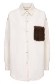 Джинсовая рубашка Forte Dei Marmi Couture