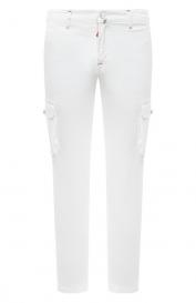 Хлопковые брюки-карго KITON