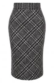 Юбка из шерсти и шелка Dolce&Gabbana