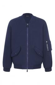 Бомбер из хлопка и шелка KITON