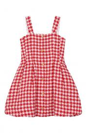 Твидовое платье Balmain