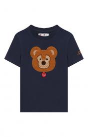 Хлопковая футболка MC2 Saint Barth