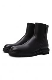 Кожаные сапоги Giorgio Armani