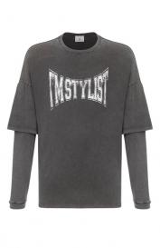 Хлопковый лонгслив Diego Venturino