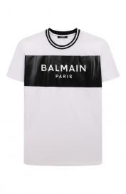 Хлопковая футболка Balmain